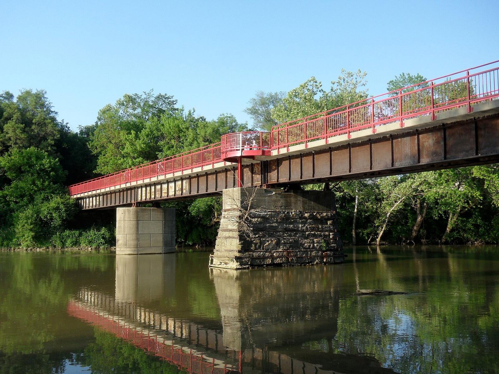 Indianapolis Monon Trail Trestle over White River